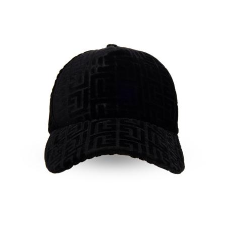 Balmain, Baseball cap Zwart, Heren, Maat:ONE Size,Katoen