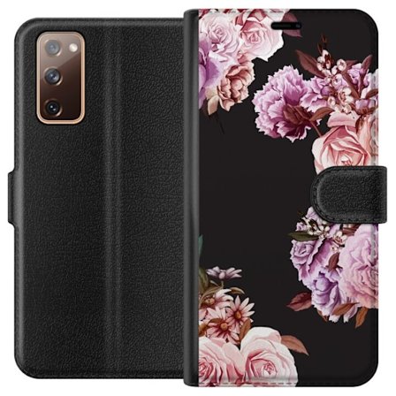 Yhteensopiva Lompakkokotelo Samsung Galaxy S20 FE Kukat