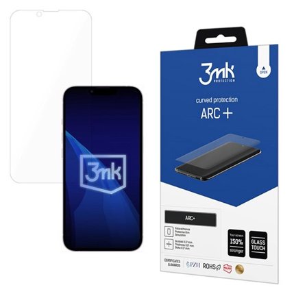 3mk ARC+ skärmskydd till iPhone 16e – böjbart skydd med full täckning