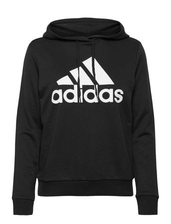 Essentials Relaxed Logo Hoodie W Black Adidas Performance