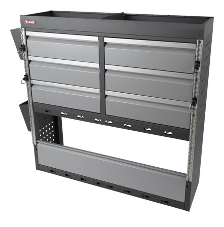 PELA 538175 Bilinredning 6 lådor, Garageinredning & förvaring
