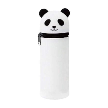 Tegneserie Penalhus Teleskopisk Pennal Myk Silikon Penn Veske Stor Kapasitet Penal Stående Pennal