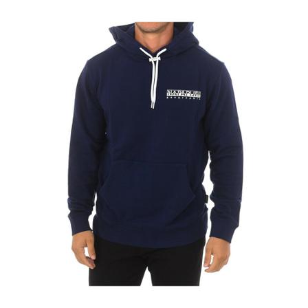 Napapijri, Hoodies Blauw, Heren, Maat:S