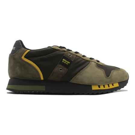 Blauer, Sneakers Bruin, Heren, Maat:45 EU