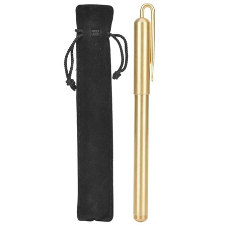 Multifunktionel messing kuglepen skridsikker forretningsunderskrift skrivepen 12,2 cm