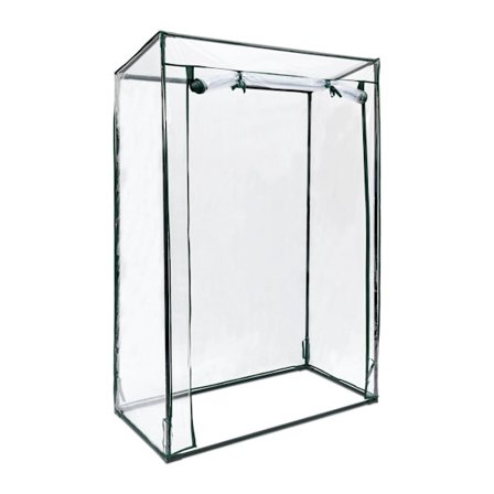 Drivhus til tomater med skråt tag