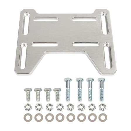 Justerbar Motorfäste Adapterplatta för Mini Bike Go Kart 79cc 97cc 100cc för Små 4-taktsmotorer