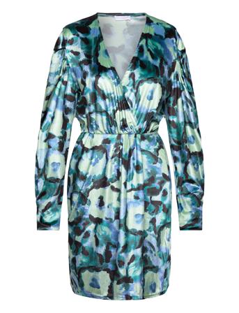 2Nd Exton - Velvet Pleasure Dresses Evening Dresses Grønn 2NDDAY*Betinget Tilbud