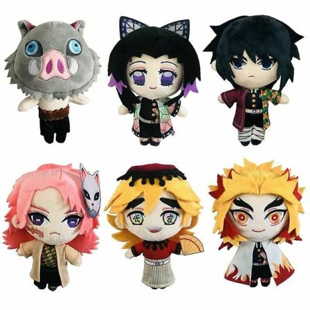 Demon Slayer Kimetsu No Yaiba Kamado Tanjirou Pehmonukke täytetty lelu G Sabito