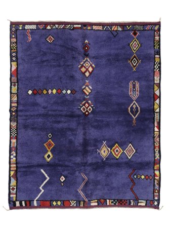 Berber Moroccan - Mid Atlas Handgeknoopt 258X325 Vloerkleed