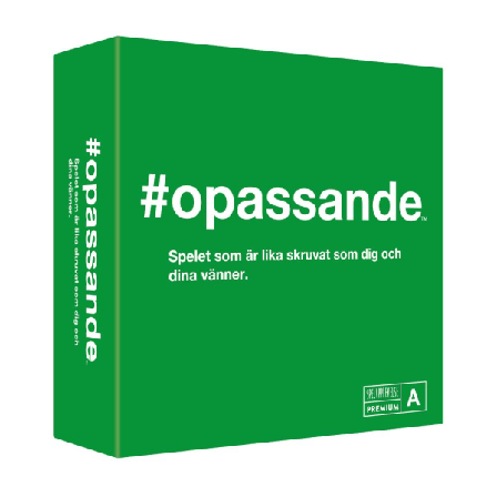 Partyspel #opassande Grön