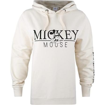 Disney Dam/dam Äkta Musse Pigg Hoodie L Stone