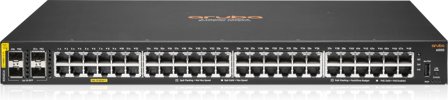 Hewlett Packard Enterprise HPE Aruba 6000 48G Class4 PoE 4SFP 370W Switch - switch - 48 porter - Styrt - rackmonterbar