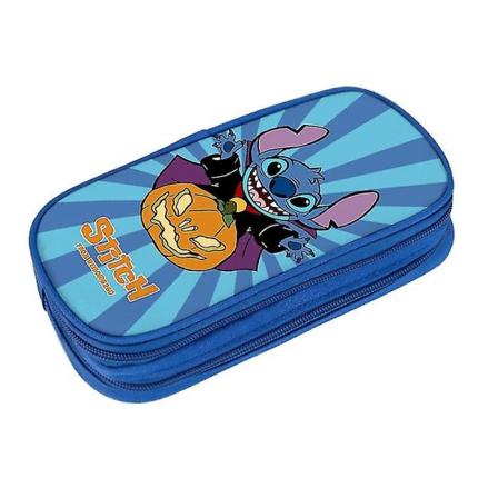 Kawaii Lilo & Stitch Dobbeltlags Penalhus Studerende Børnepapirtaske Stor kapacitet Møntpung Børnegaver style 2