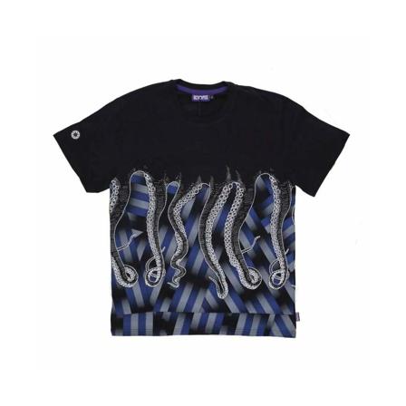 Octopus T-Shirts Sort, Herre
