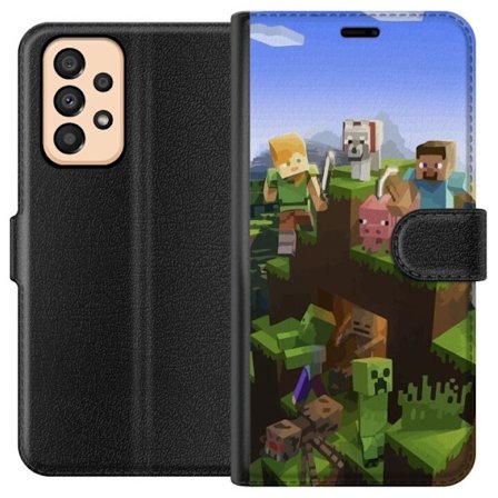 Yhteensopiva Lompakkokotelo Samsung Galaxy A33 5G MineCraft