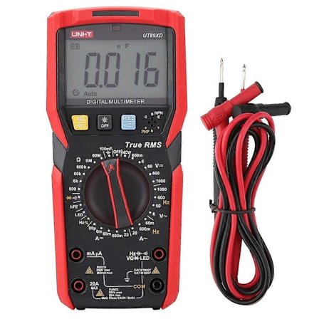 UNi T UT89XD NVC Måling Digitalt Multimeter med Temperaturtesting - Perfekt