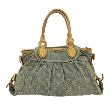 Louis Vuitton Vintage, Pre-owned Handbag Blauw, Dames, Maat:ONE Size