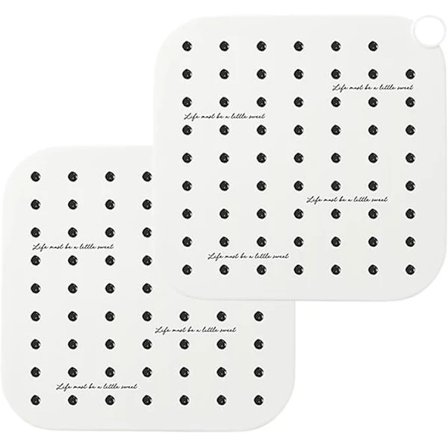 【xj】 Anti-lukt Silikon Badekarplugger - Silikagel Avløpsplugger, Deodoriserende Matte for Bad, Kjøkken og Vaskerom 2-pakning Hvit