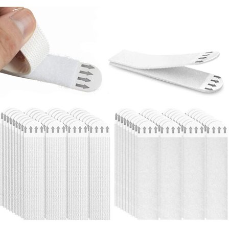 36 par billedophæng uden boring, klæbende vægkroge til rammer og julepynt, kompatible med de fleste mærker