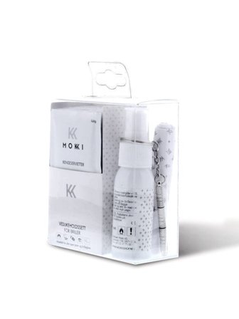 Mokki vedlikeholdssett for briller 1 stk