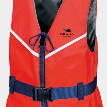 Flytväst orange/röd, 60 - 70 kg