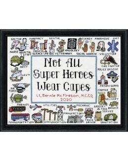 Broderikit Billede Helte - Design Works Crafts