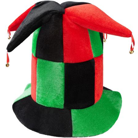 Tectake Stor Narrhatt Med Bjällror Grön