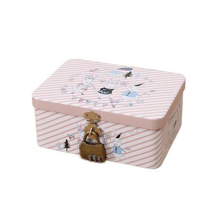 Blikkboks Skrivebordsoppbevaringsboks 1 1