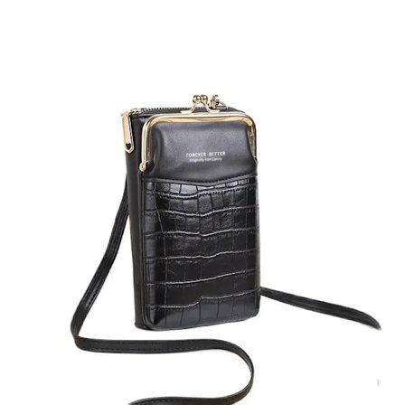 Wallets for Women Female Mobile Phone Bag Vertical Zipper Wallet Diagonal Shoulder Purses Crossbody Bags for Women