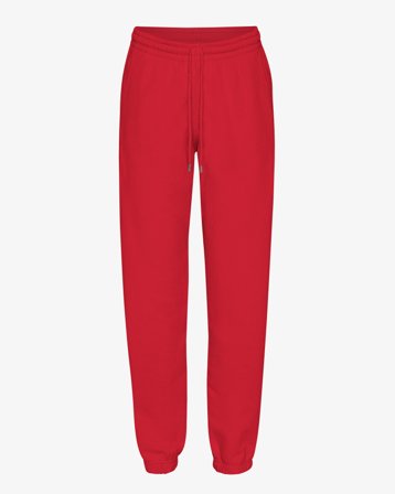 Organic Sweatpants - Scarlet Red XL
