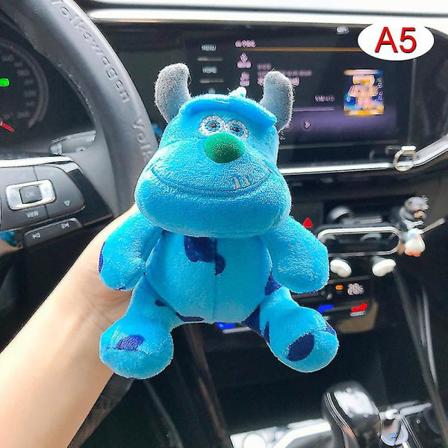 1 stk Sullivan Stitch Mr.q nøkkelring SpongeBob Patrick University plysjleketøy A5