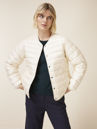 MATCH - Calista dunjakke - Jean Paul - Dame - Jakker & Kåper - Hvit - L - 100% nylon - resirkulert