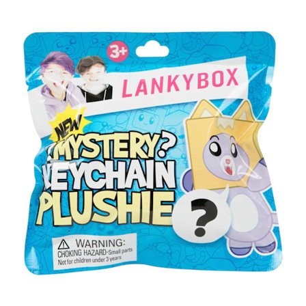 Lankybox Mystery Plushie Clip on