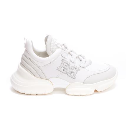 Bally, Sneakers Wit, Dames, Maat:38 EU