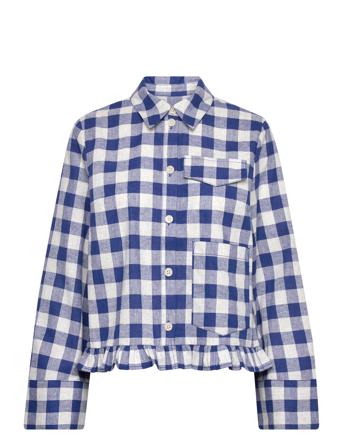 Miluna Outerwear Jackets Light-summer Jacket Blue Baum Und Pferdgarten