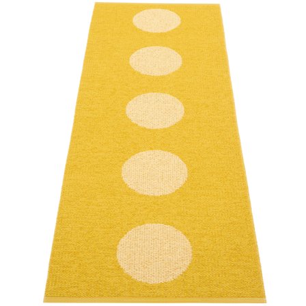 Pappelina Vera Pop teppe 70 × 200 cm, mustard/yellow' - 'GulSennep