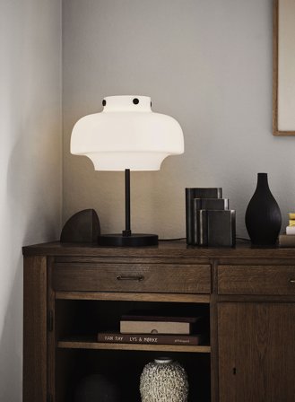 Copenhagen SC13 bordlampe - opal/bronzed messing