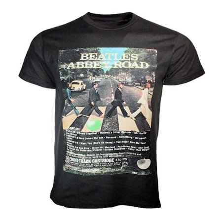 The Beatles T-shirt Beatles 8-Track Abbey Road 50-årsjubileum T-shirt