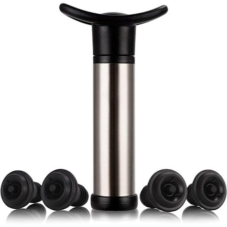 Vinflaska Vakuumpump i Rostfritt Stål