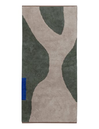 Mette Ditmer Figura Rug - Khaki green - 70X 150CM