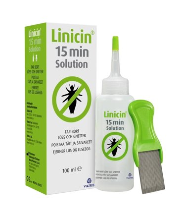 Linicin 15 min Solution lusemiddel 100 ml
