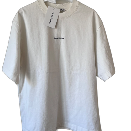 Vit t-shirt från Acne Studios