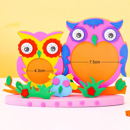 Gör-det-själv-kit Fotoram Foam Craft Toy Pedagogiska Leksaker För Barn