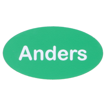 Navneskilt nål - eget navn