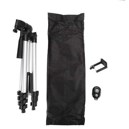 Professionell kamera stativ fjärrkontroll universell flexibel selfie-stick telefonhållare stativ