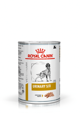 Royal Canin Veterinary Diets Dog - Urinary S/O Loaf Våtfôr for hunder 410 g - Hund - Hundefôr & hundemat - Veterinærfôr for hund - ZOO.no