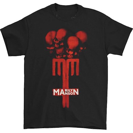 Marilyn Manson Skull Cross T-shirt