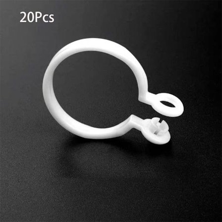 20 kpl Suihkuverhokoukut Verhorenkaat Suihkuverhorenkaat