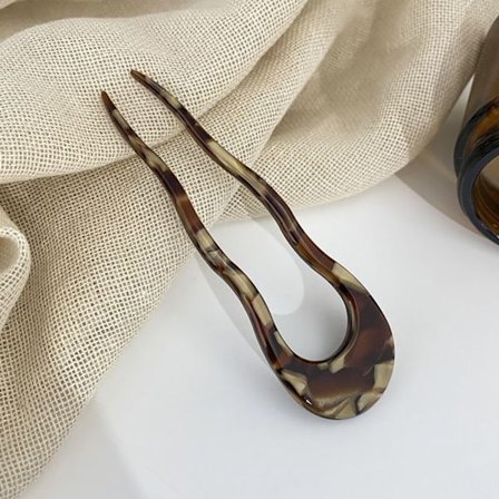 Hårgaffel Hårpinner BRUN BRUN